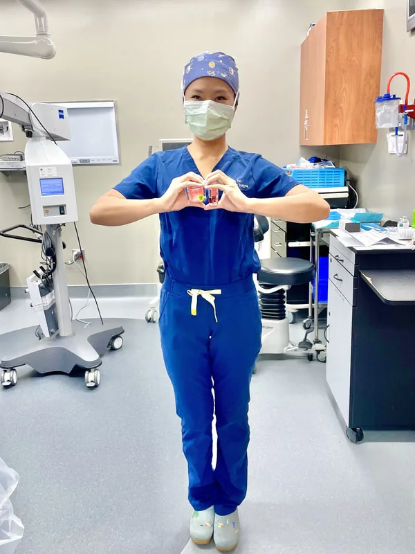 Dr. Audrey Tai showing compassionate care for her patients